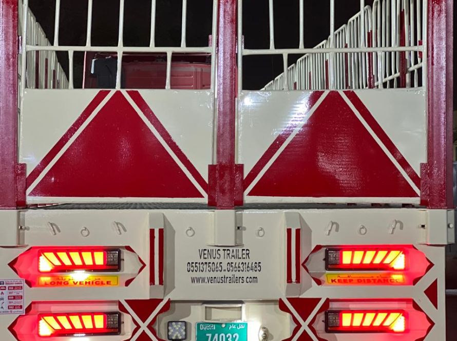 industrial trailer manufacturers in Dubai heavy duty cargo trailer