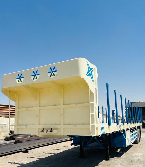 Trailer design innovations from Dubai manufacturers for transport and logistics.